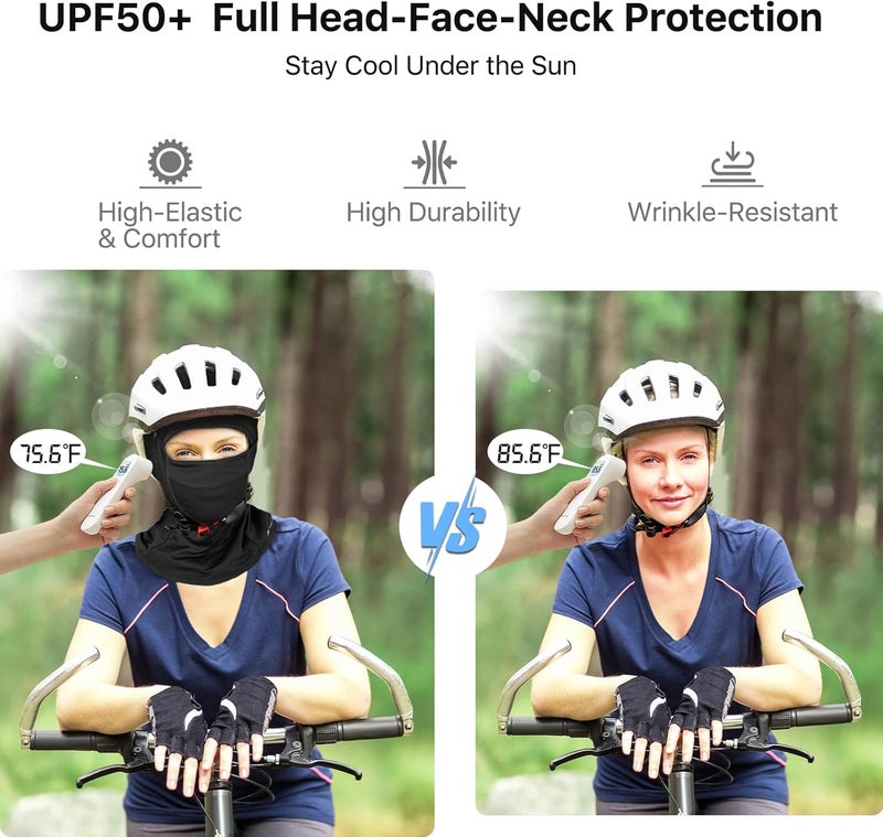 Aicall Balaclava Ski Mask Waterproof Anti-Fogging Windproof Winter Gear Thermal Face Mask for Men Women - Image 4